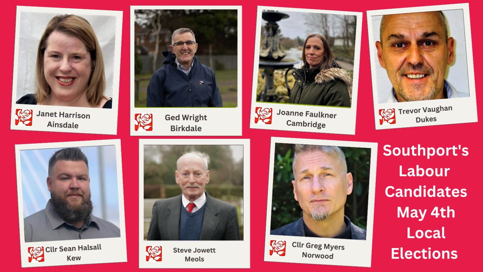A montage of pictures of Labour